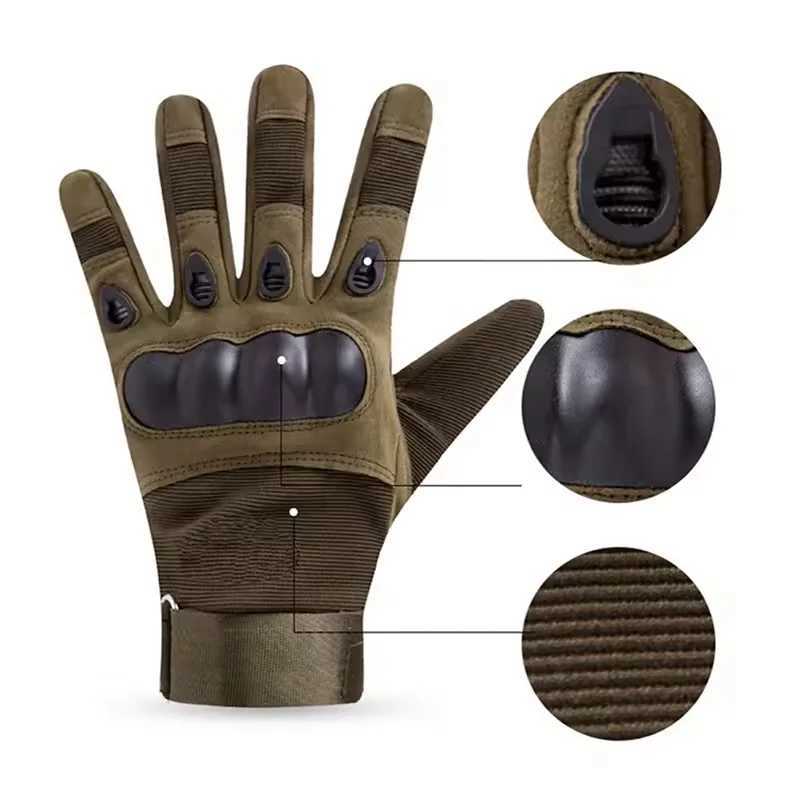 Tactical Sports Gloves Anti Slip Training Cycling Hiking Gloves Outdoor Camping MenS And WomenS Full/Half Finger Gloves M260311