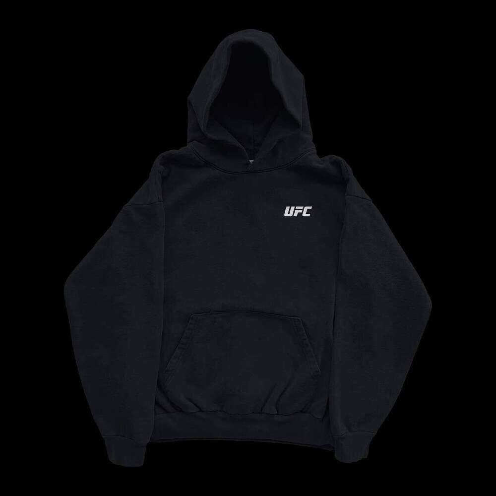 Autumn Winter New UFC Boxer Alex Pereira Black Hoodie Men Oversized Fighting Night Boxing Sweatshirt Breathable Fashion Top C260311