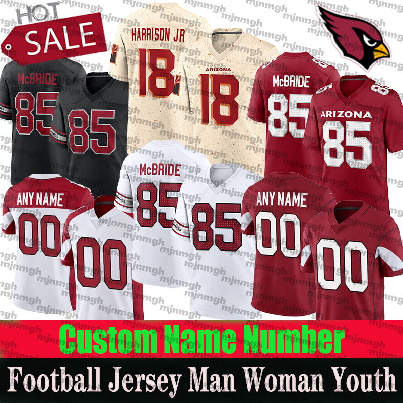 Arizona city CardinalsS jersey Marvin Harrison Jr. Kyler Murray Trey McBride Budda Baker JJ Watt James Conner Trey Benson Paris Johnson Football Jerseys