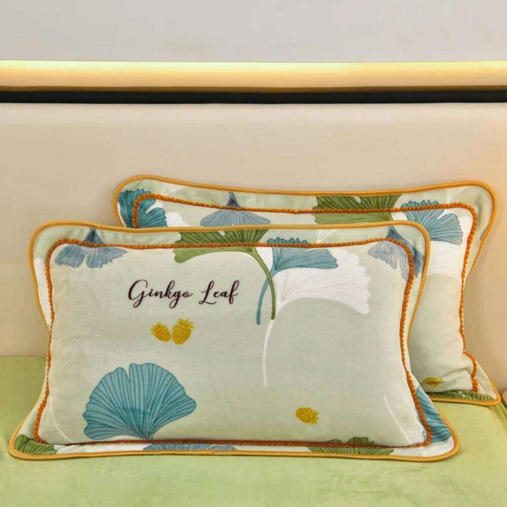 Winter Warm Milk Velvet Four Piece Set Thickened Duvet Double-sided Fleece Quilt Cover Bed Skirt Pillowcase Bedding Sets H260311