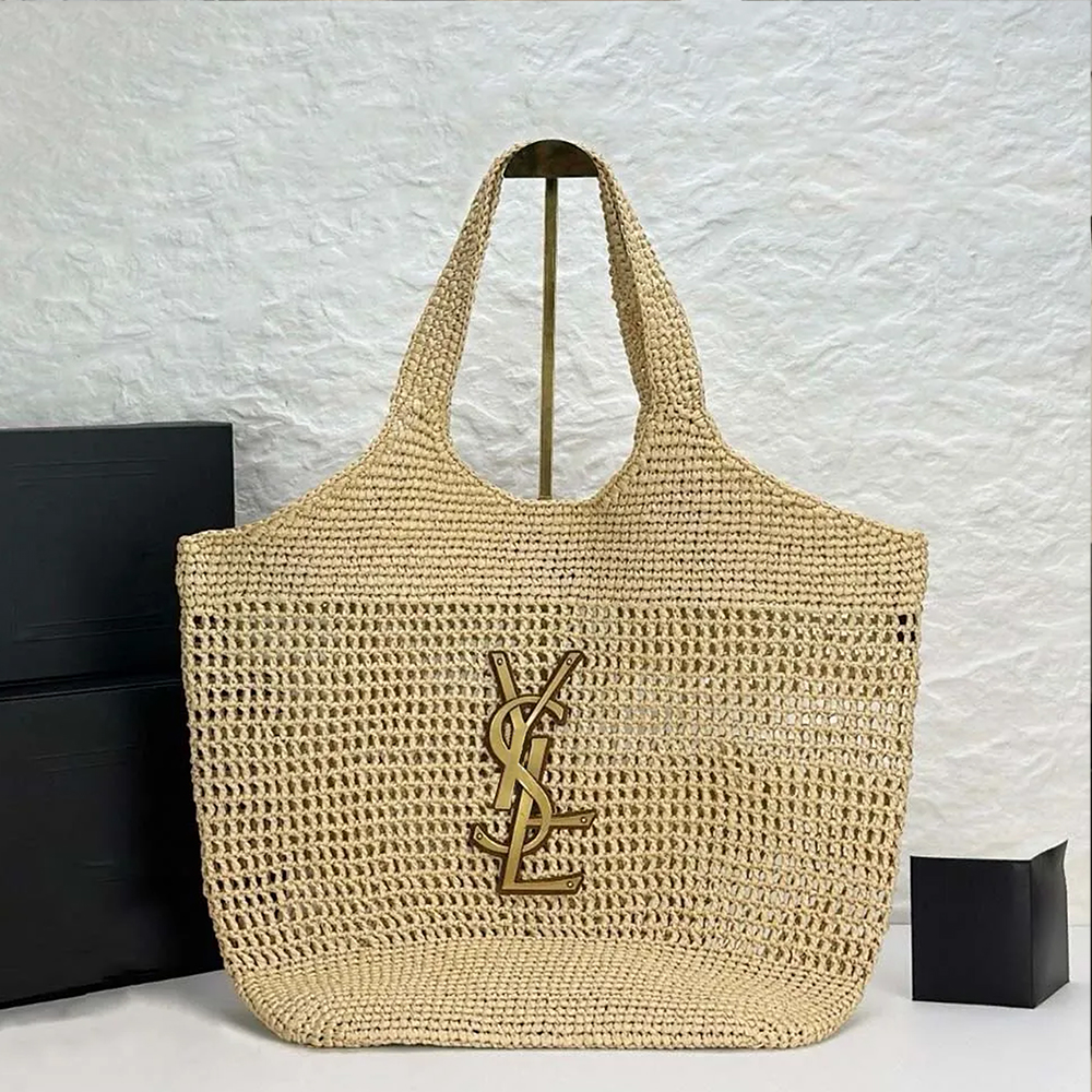 Designer Bags Luxury Handbags Shoulder Bags Summer Fashion Straw Tote Bags Beach Bags Trendy Envelope Clutches Women's Leather Crossbody Bags Trendy Fanny Packs