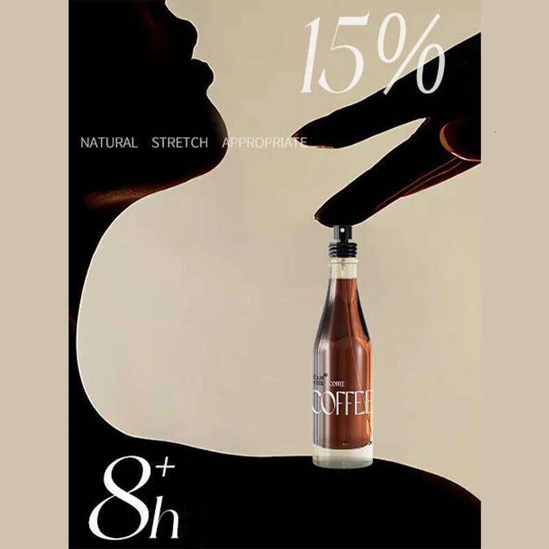 Black Coffee Bottle Perfume Spray,Sandalwood/Patchouli/Cardamom Fragrance,Alluring Woman Scent,Long Lasting Eau De Toilette Z260311