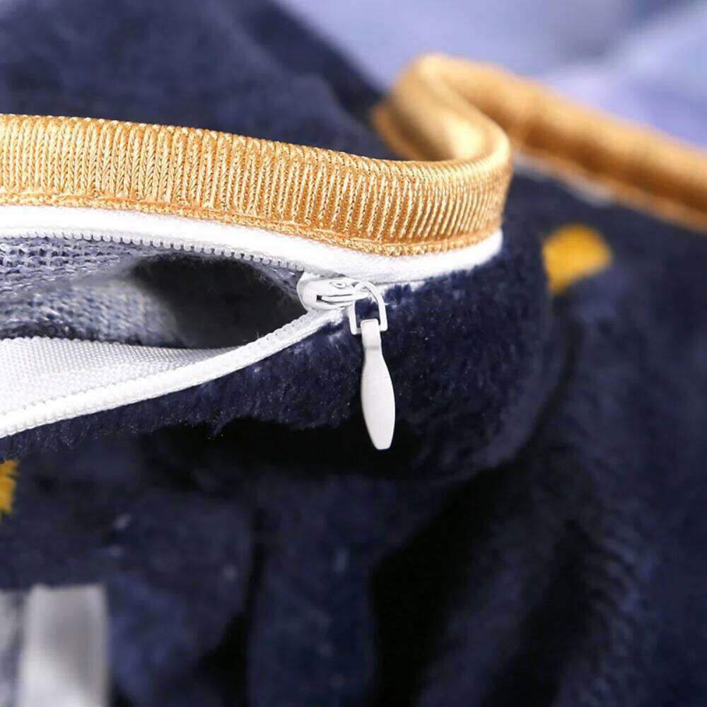 Double-Sided Milk Velvet Four-Piece Thickened Winter Warm Soft Bedding Set Floral Printed Quilt Cover Pillowcase Bed Skirt H260311