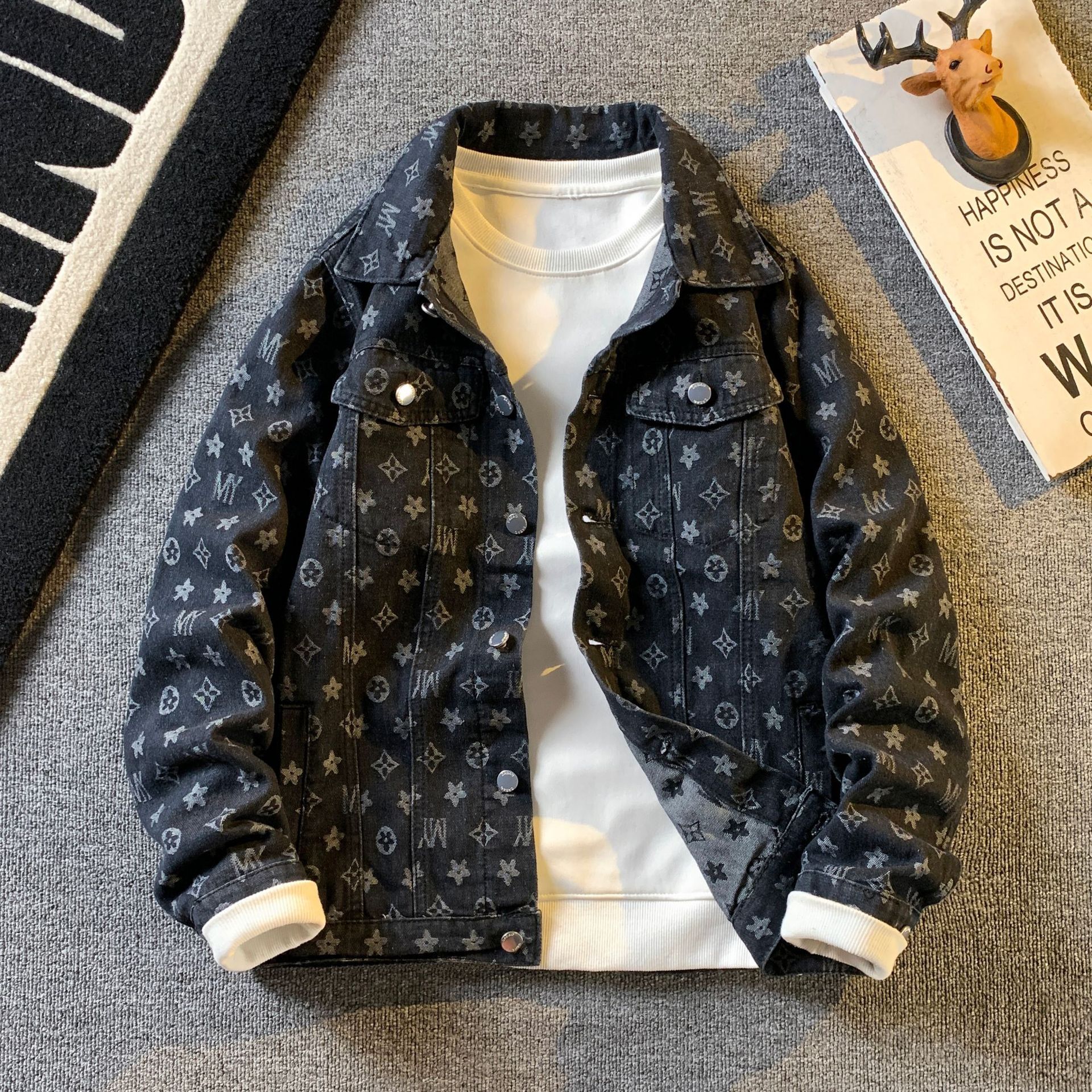 2026 Men's Denim Jacket - High-end Fashion Wearable Shirt - Elegant Men's Fashion Jacket - Outdoor Sports Fashion Designer Jacket - Fashion 