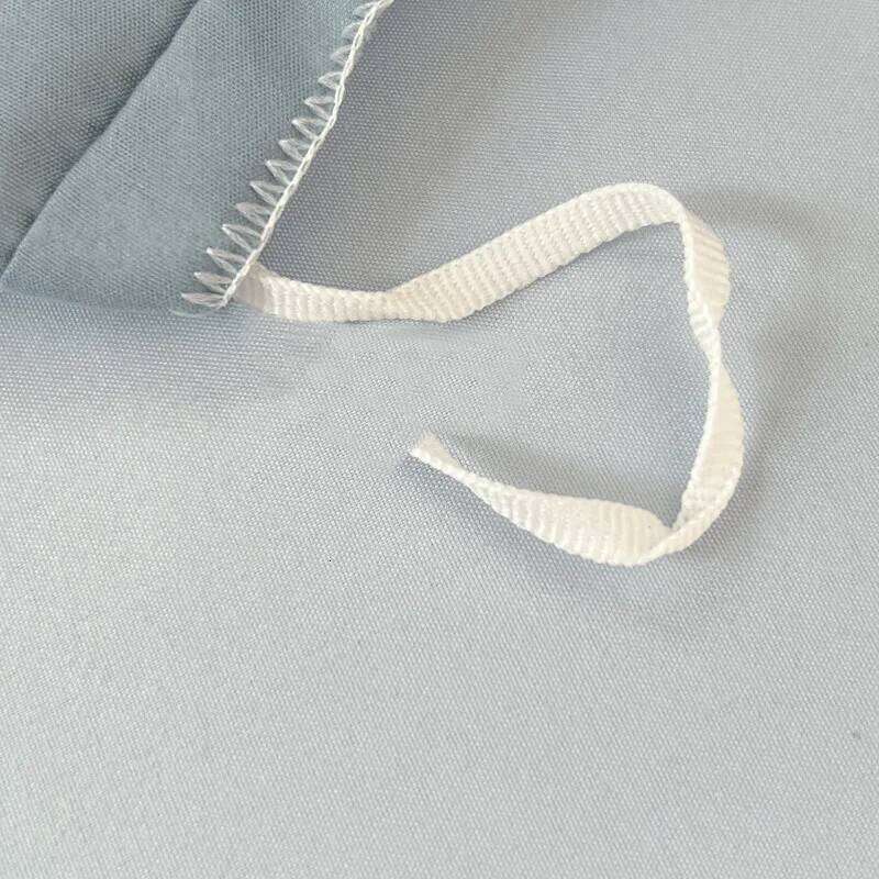 Simple Solid Color Super Soft Bed Set Washed Quilt Cover, Bedsheet, Pillowcases Summer Single Double Bedding Sets for Bedroom H260311