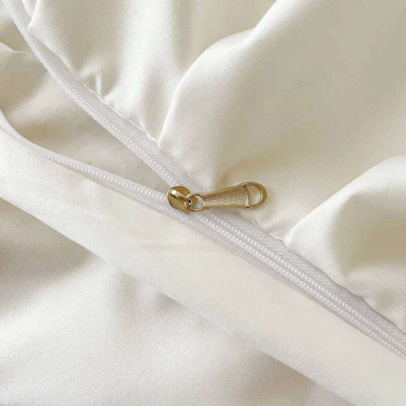 Korean Princess Style Lace Ruffles Bedding Solid Color Duvet Cover Set Flat/Fitted Bed Sheet With Pillowcases H260311 - view 6