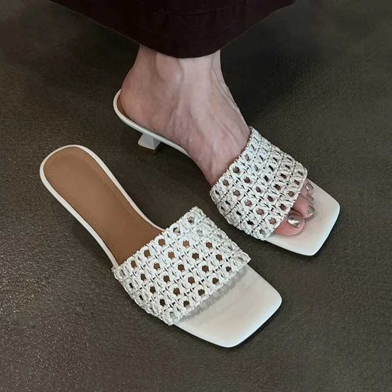 Women Fashion Heeled Sandals Dress Elegant Woman Shoes 2025 Designer Party Pumps New Sandalias De Mujer K260311