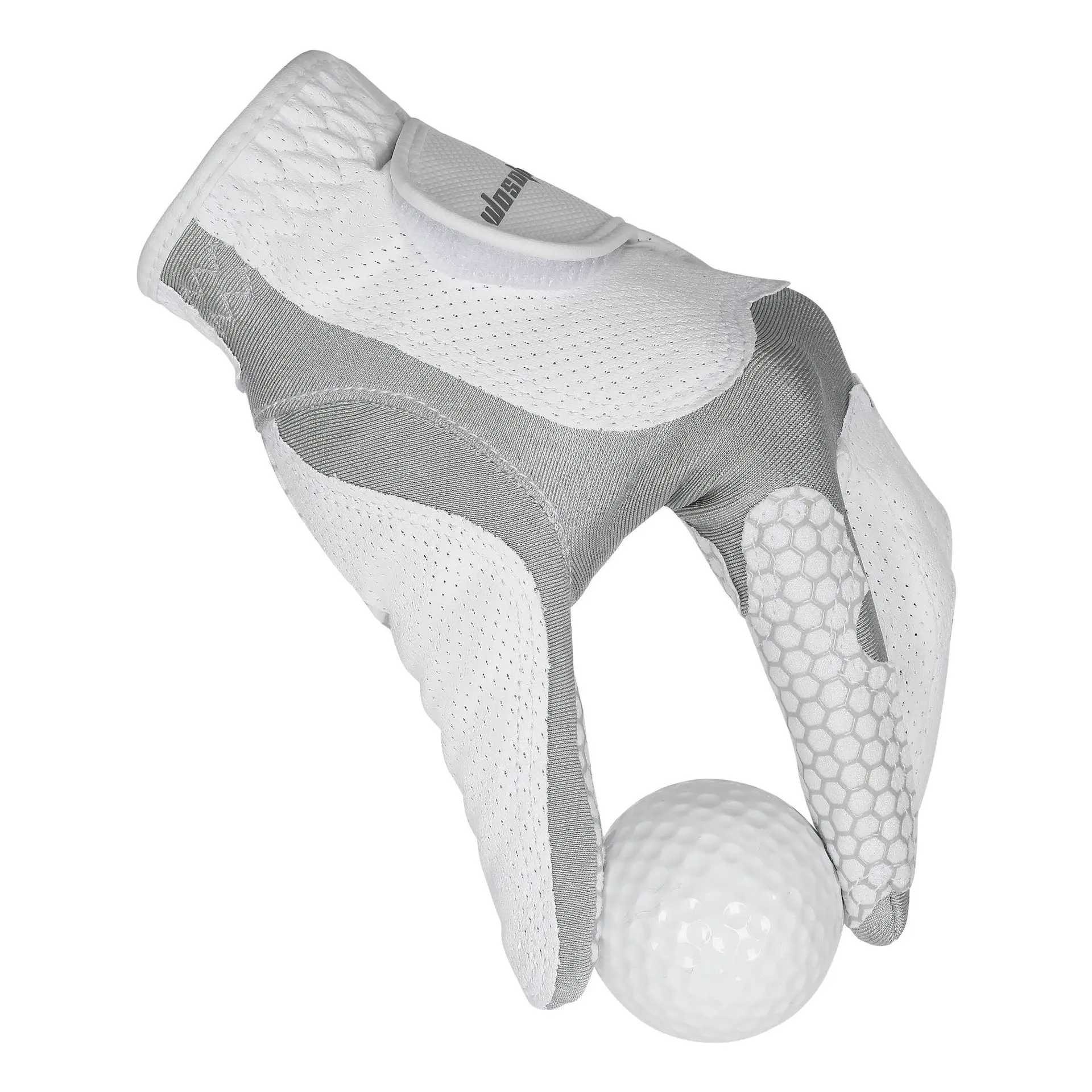 Mens Left Hand Glove Breathable Anti-Slip Nanofiber Lightweight Durable Silicone Grip Stretch Magic Tape Washable Su M260311