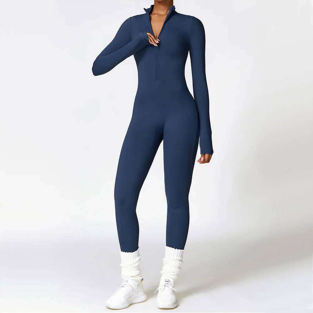 Velvet Jumpsuit Fitness Sports Gym Clothing Set Yoga Wear Pilates Workout Clothes for Women Outfit Push-up Activewear 26H0311