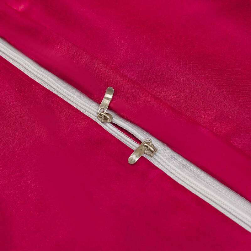 Solid Satin Bedding Set Including Duvet Covers, Bed Sheets, Pillowcases 220x240cm, Free Shipping H260311