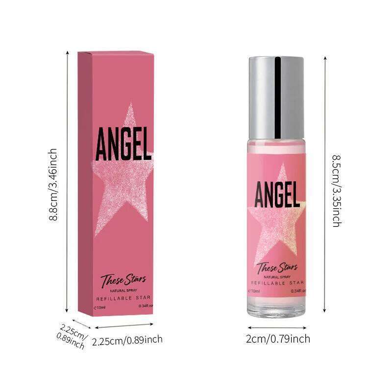 Angel Roll-on Perfume Natural Refillable Star Eau De Toilette Lasting Fresh Brand Portable Sample Fragrance 10ml Z260311