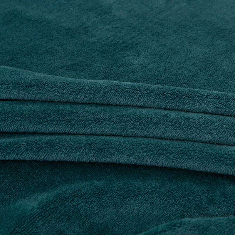 3pcs Green Flannel Fitted Solid Color Bedding Winter Warm Plush Bed Set Home Bedroom Decor Deep Pocket Sheet H260311 - view 6