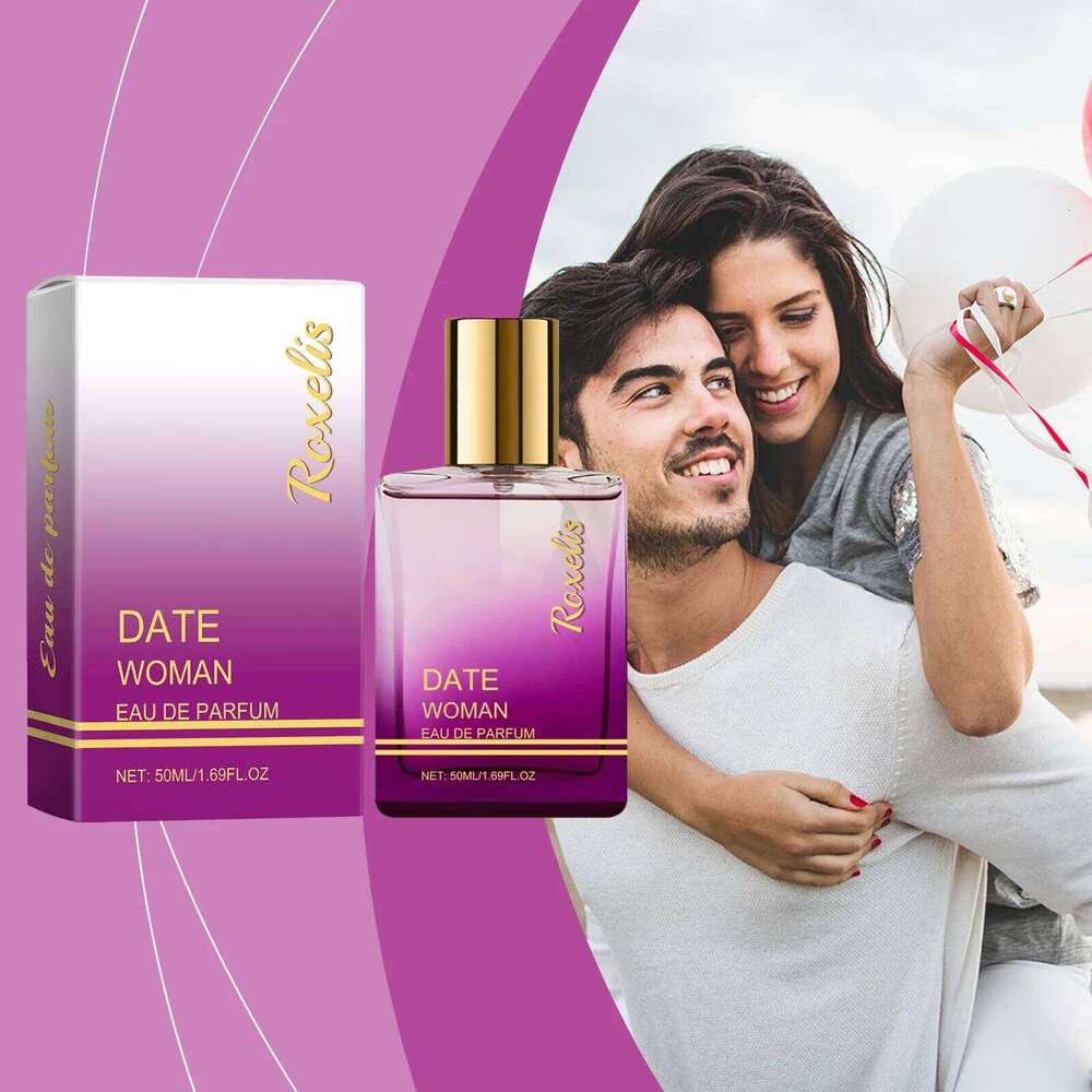 Roxelis 50ml Women's Charming Woody Scent Lasting Fragrance Alcohol-Free Dating Seductive Elegant Lady Perfume Z260311