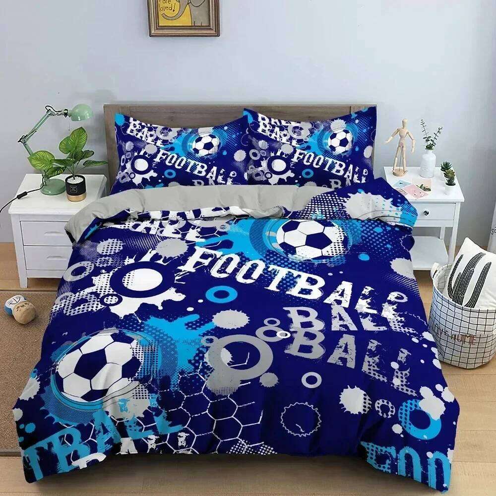3D Basketball Bedding Set For Boy Bedroom Duvet Comforter Covers Single Twin King Size Quilt Cover Home Textile H260311