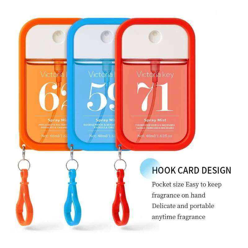 48ml Unisex Perfume Alcohol Free Eau De Parfum Long Lasting Fresh Floral Sweet Elegant Portable Sophisticated Charming Fragrance Z260311