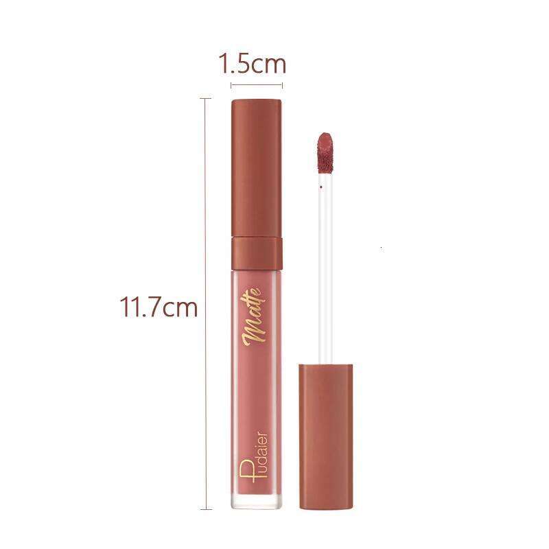 Long Lasting Velvet Glaze Matte Finish Waterproof, Smudgeproof, Lipstick suitable for multiple scenes, Everyday Lip Color W260311
