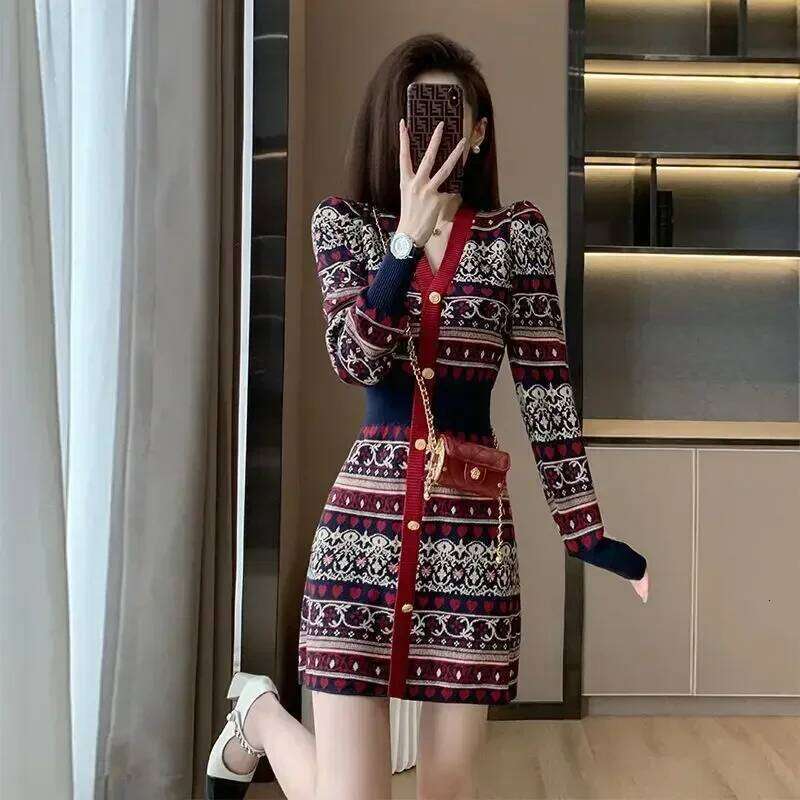 A Line Woman Knitted Dress Short Crochet Dresses for Women Korean Style Extreme Mini Hot On Promotion Elegant and Beautiful G X Z260311