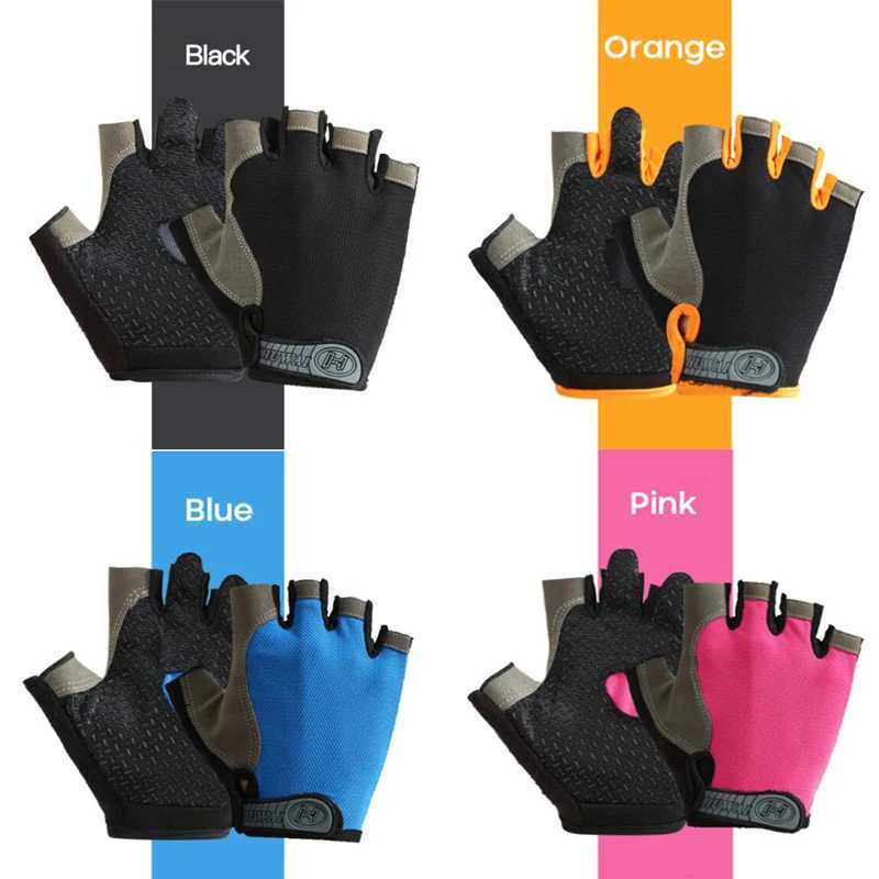 Anti-slip Fingerless Gloves Breathable Womens Mens Glove Sport Gloves Bicycle Gloves Cycling Equipment M260311