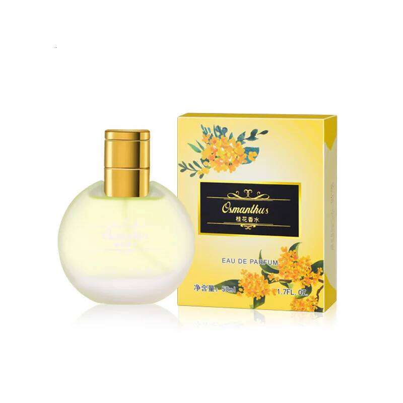 50ml Unique Rose Lily Osmanthus Lasting Essential Oil Women's Charming Natural Fresh Floral Perfume Fragrance Spray Z260311