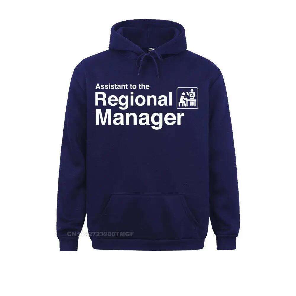 Funny Assistant to the Regional Manager Office Pullover Hoodie Sweatshirts for Men Hoodies Fashion Graphic Hoods Birthday C260311