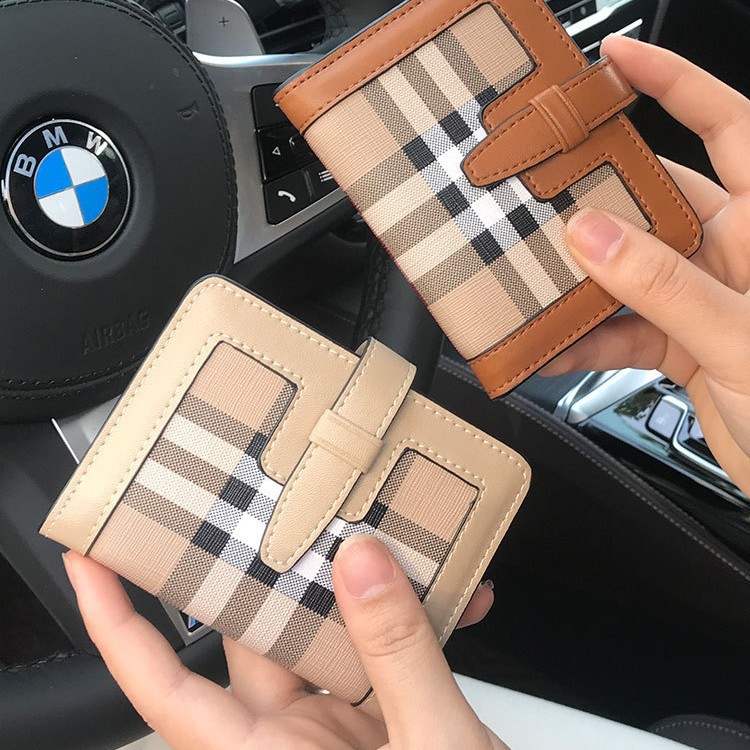 free shipping 2026 new fashionable casual classic plaid designer card bag trend retro handbag for women