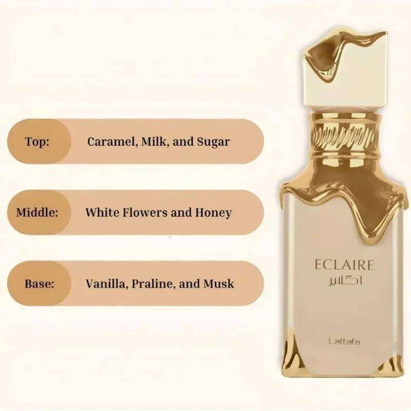 100ML Long Lasting Vanilla Perfume Arabic Fragrance Sweet Sensual Cologne Eau De Parfum Body Spray Pheromone Gifts Z260311