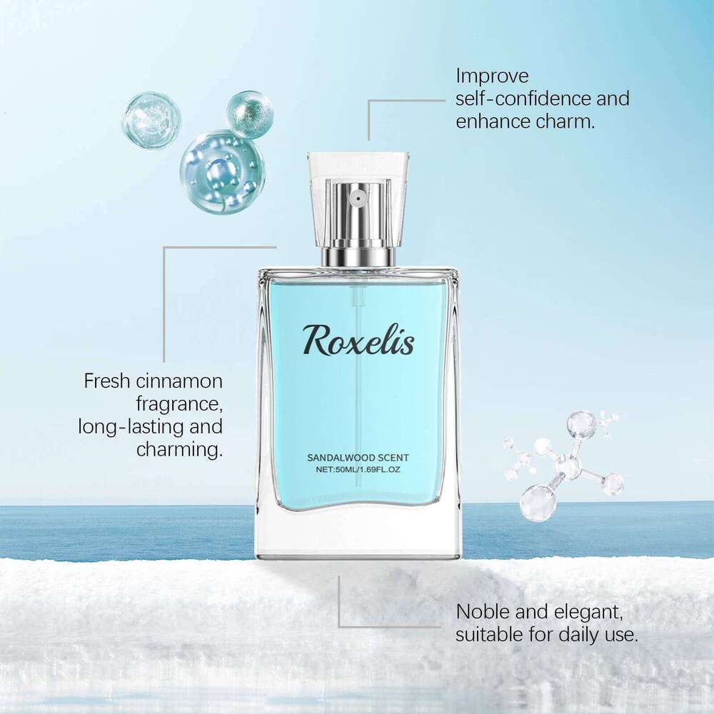 Roxelis Sandalwood Eau De Cologne Men And Women Long-Lasting Fresh Unique Charming Perfume for Daily Wear Z260311