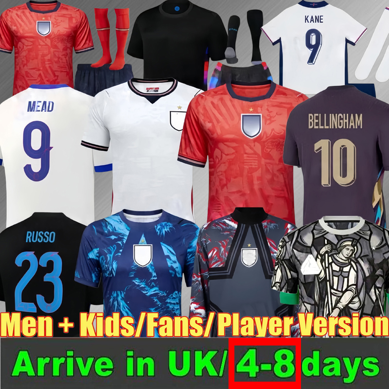 new 26 27 EnGLaNd Soccer Jersey Men Kids KANE BELLINGHAM MAINOO BOWEN RICE FODEN GORDON TONEY PALMER PICKFORD Football Shirt Soccer Uniforms WOMEN 2026 2027 RUSSO