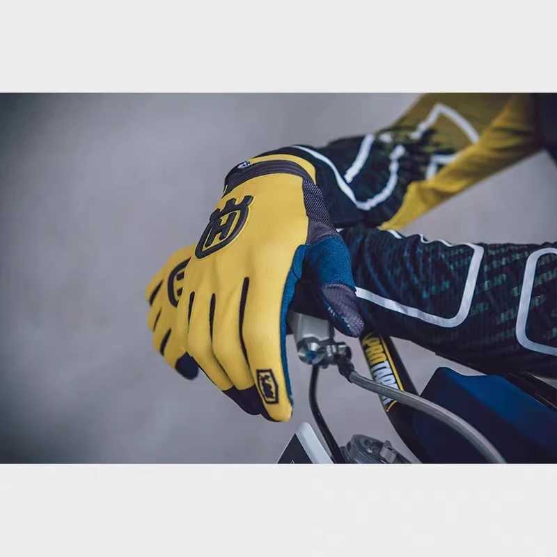 moto breathable thin cycling gloves outdoor sports sunscreen classic simple and versat Long finger wear gloves M260311