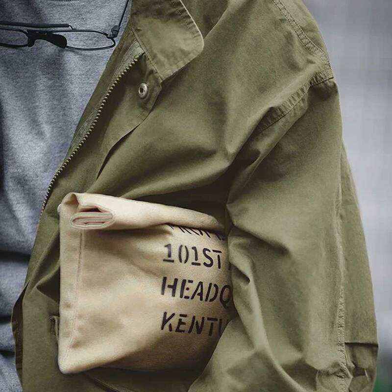 New Arrival American Retro Spring Style Overcoming Fishtail Windbreaker Parka Long Loose Coat Jacket Men's 26H0311