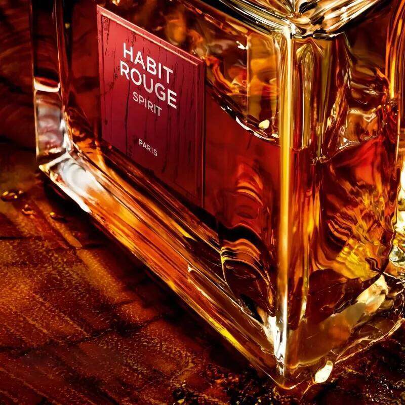 Habit Rouge Eau de Toilette-The Immortal Classic,Pioneering Leather & Citrus Accord,A Gentleman Legacy in a Bottle,Long Lasting Z260311
