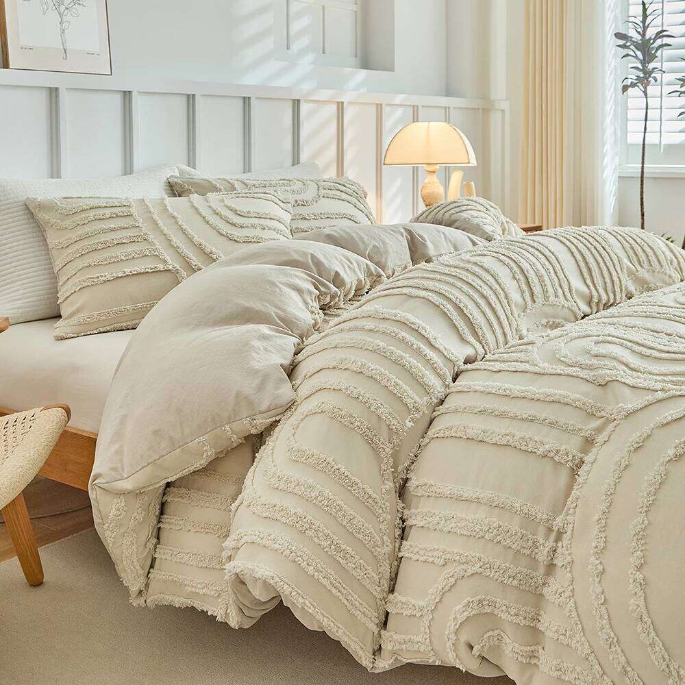 Duvet Bedding Set Twin Full Queen King Size 135x200 Nordic Quilt Cover 240x220 Double Single Rainbow Bed Linen 200x200 H260311