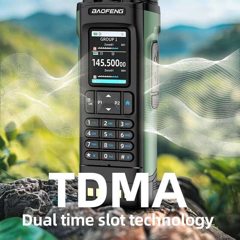 New BAOFENG DM32 Walkie Talkie DMR GPS 10W Programming Multi Band Wireless Copy Frequency Type-C DM-32UV Ham 2 Way Ra 26Y0311