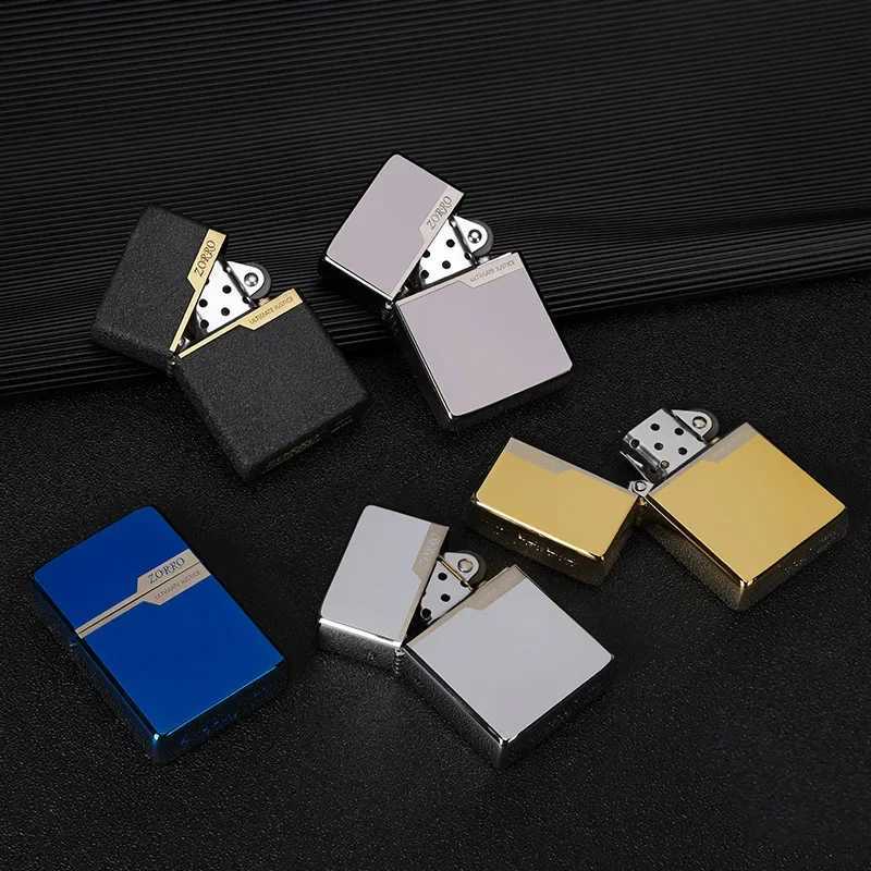 Kerosene Lighter Double-headed Copper Copper Shell Windproof Hot-selling Can Be d with Box N260311