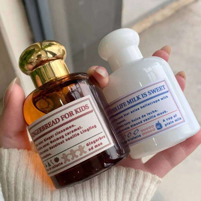 Milk Caramel Oriental Cuisine Perfume Spray,Dessert Shop Series Women Lasting Scent,Almond/Vanilla/Musk/Cinnamon Fragrance Mist Z260311