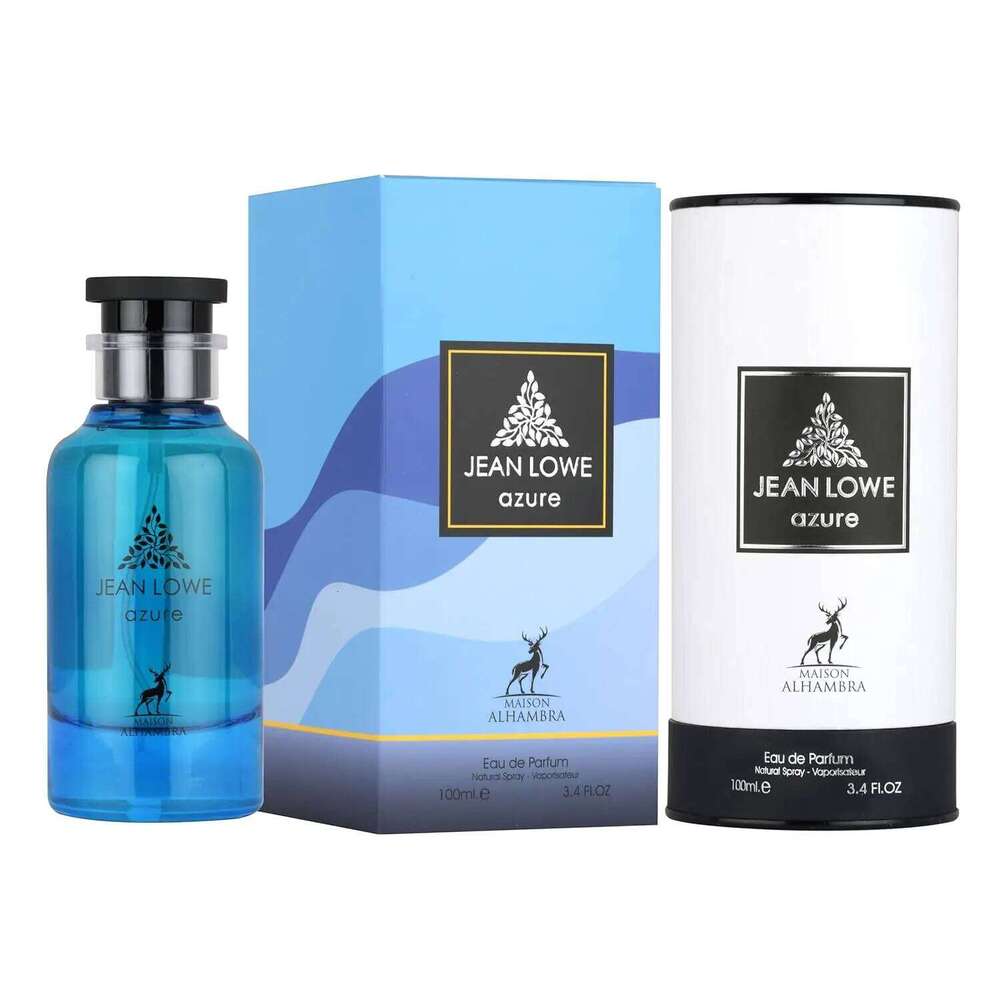 Maison Alhambra Jean Lowe Azure Unisex Long-Lasting From for A Lasting Experience Eau de Parfum Spray, 3.4 Ounce / 100 ml Z260311
