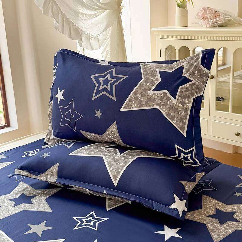 3pcs Brushed Bedding Pillowcase Set Skin Friendly Breathable Duvet Cover Pillowcases -FXGZ H260311