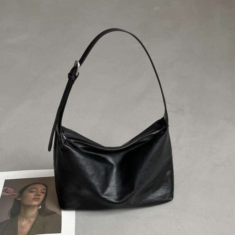 Luxury Shoulder Bags Totes Hobo Vegetable Tanned Top Grain Cowhide Hobo Genuine Leather Underarm Tote Women S Large Capacity Bag Day No Reason Return 