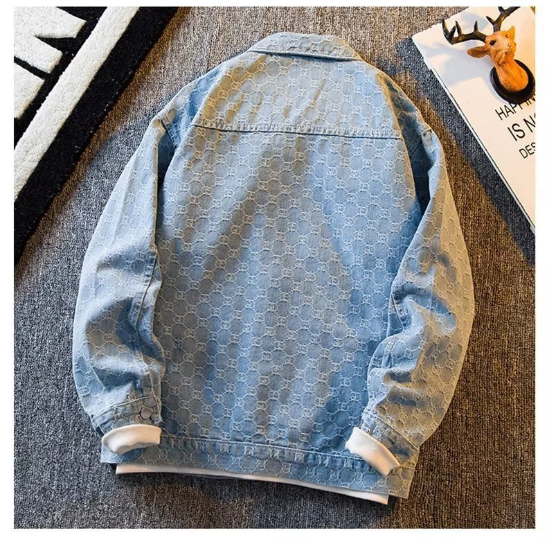 2026 Men's Denim Jacket Autumn Fashion Casual Work Clothes Jacket New Men's Top Designer Jacket Outdoor Warm Windproof Luxury Sports