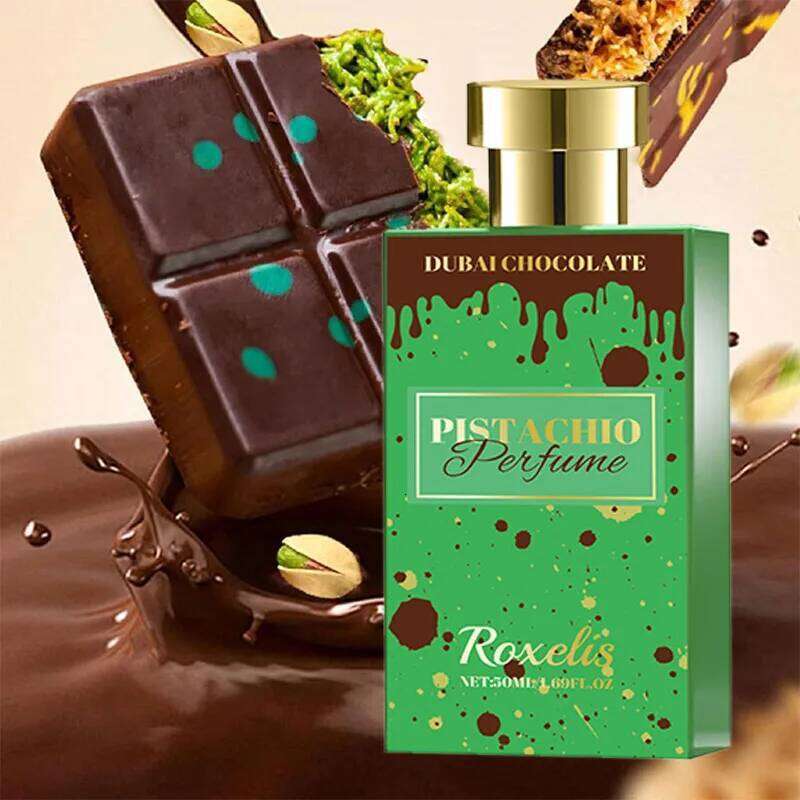 Dubai Pistachio Cocoa Kunafa Vanilla Perfume,Unisex Cuisine Fruity Notes Eau De Parfum,Chocolate Fragrance Spray,Fresh Scent Z260311