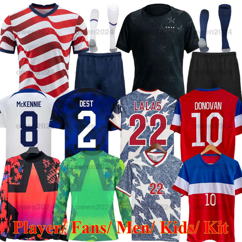2026 PULISIC MCKENNIE Football Jersey ALTIDORE PRESS ERTZ WOOD MORGAN LLOYD 2025 2026 America Football Shirt United States Camisetas USA USMNT PLAYER Men Kits