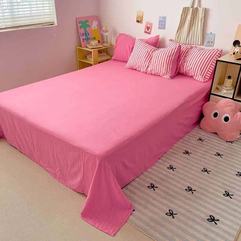 Stripe Bedding Duvet with Pillowcase bed sheet Full Size Linen Quilt Cover Set Queen/King Double Single Bed H260311 - view 7