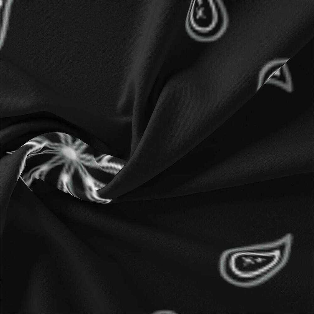 3pcs Stylish Paisley Cover Set Bandanna Pattern With Pillowcases For Bedroom And Dorm Room Decor1 Duvet Cover+2 Pillowcase H260311