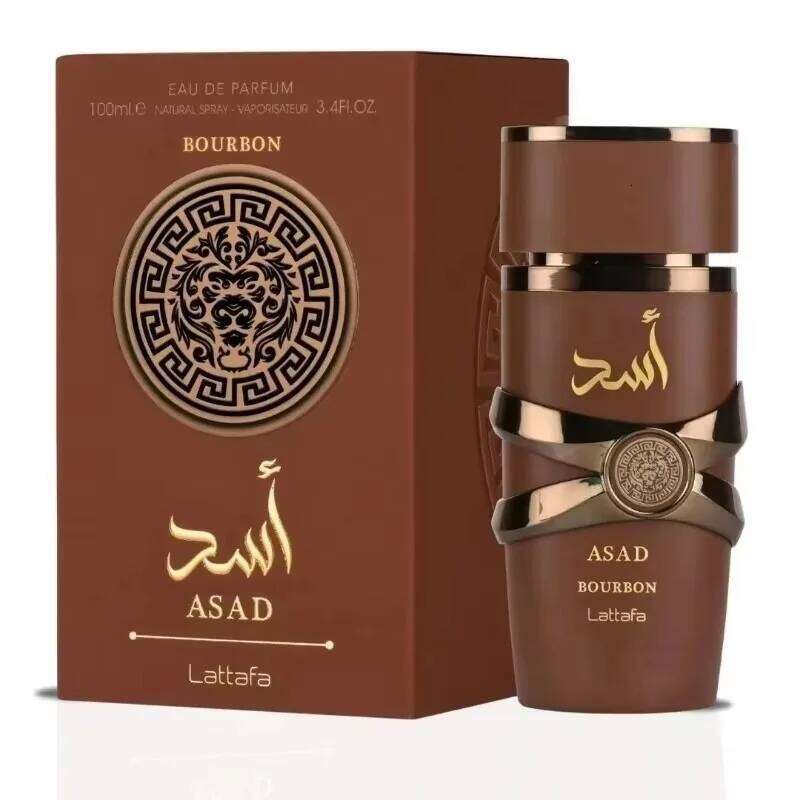 100ml Asad Bourbon Eau de Parfum Spray for Unisex Original Arab Perfumes Lasting Oriental Spicy Pheromone Perfume Makeup Z260311