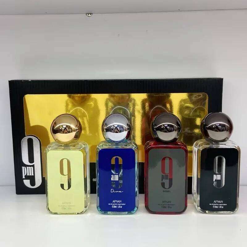 4x30ml Womens Perfume Gift Set Long Lasting Elegant Warm Sweet Fresh Soft AromaticScents Four Piece Fragrance New Collection Z260311