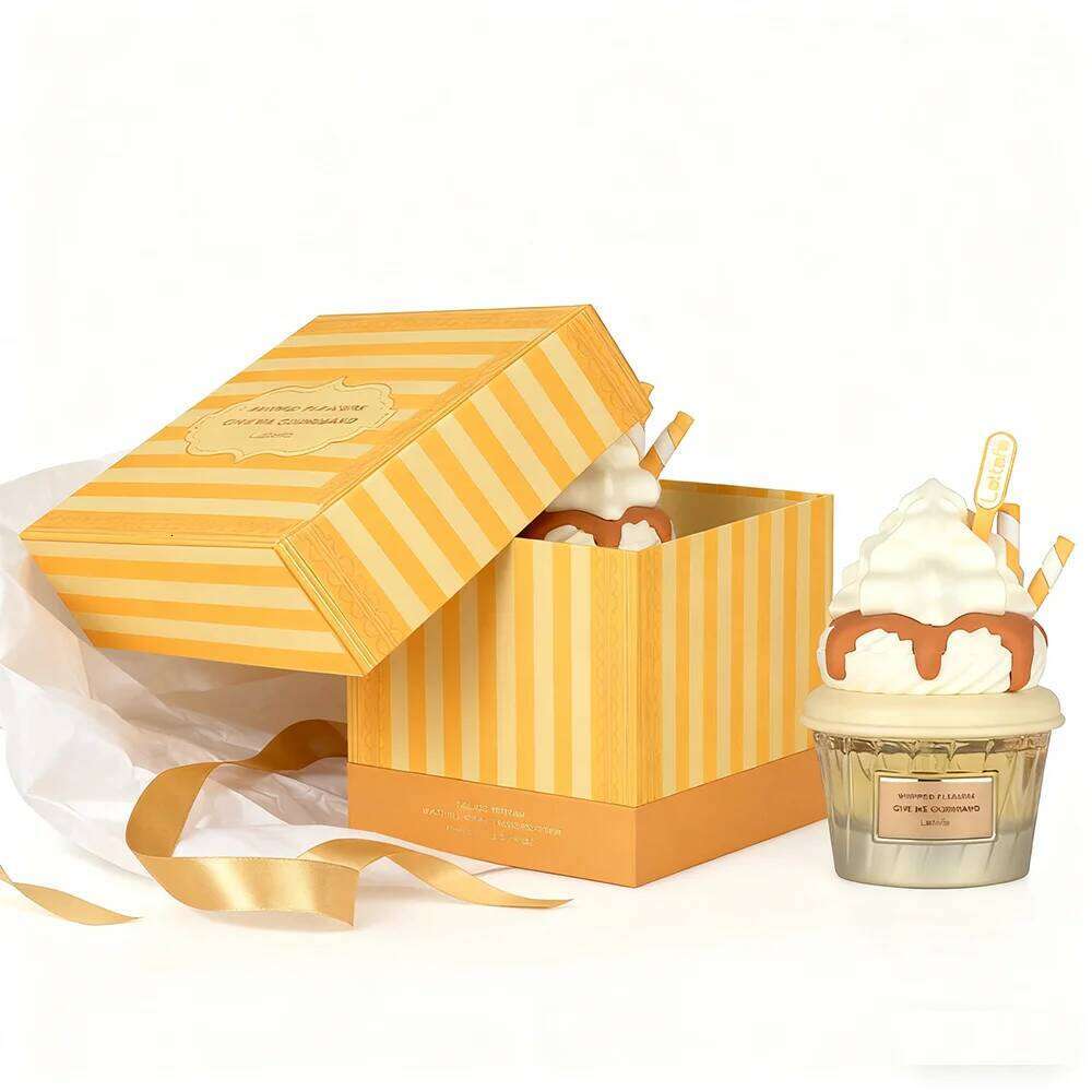 75ml Whipped Pleasure Give Me Gourmand Delicious Food Blended With Middle Eastern Unisex Gourmet Caramel Perfume Z260311