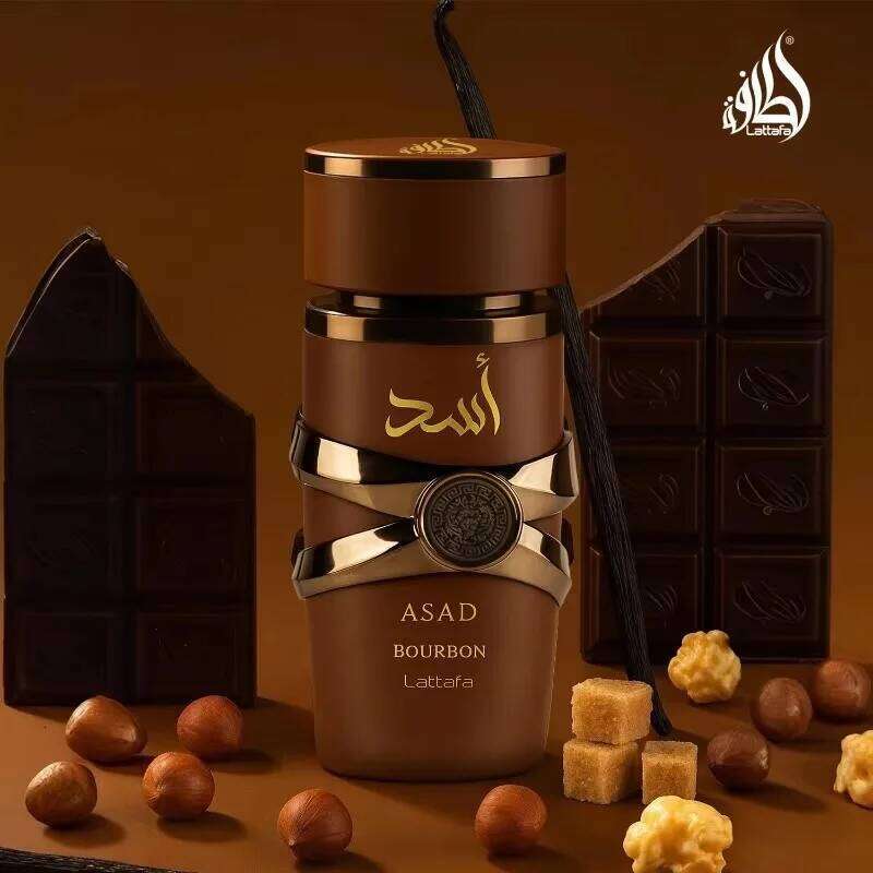 100ml Asad Bourbon Eau de Parfum Spray for Unisex Original Arab Perfumes Lasting Oriental Spicy Pheromone Perfume Makeup Z260311