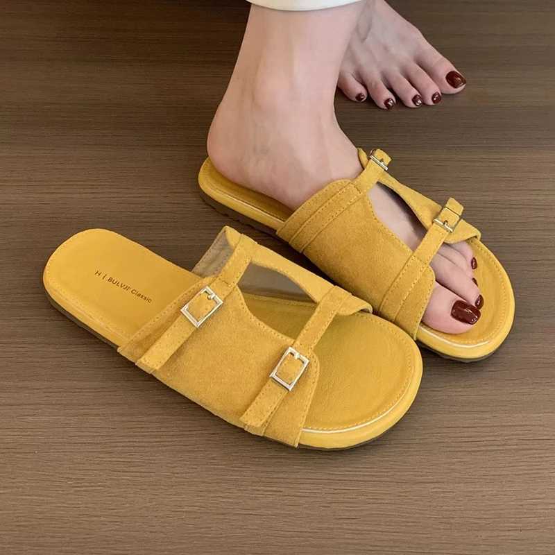 Womens Flats Walking Cozy Shoes Fashion Dress Summer Woman Sandals 2025 Beach Flip Flops Casual New Sandalias De Mujer K260311