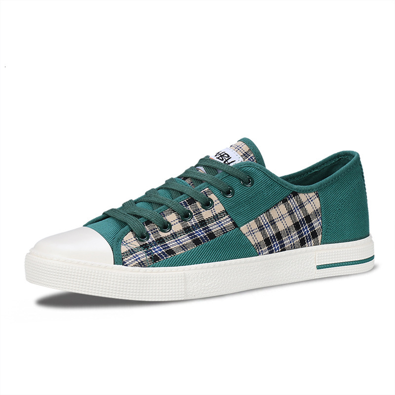 2026 Men's Canvas Shoes - Sports Shoes - Lightweight Heightened Patchwork Style - Trendy Student-style Leisure Running Shoes - Low-top Sports Sho