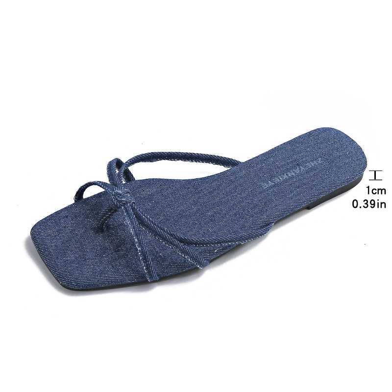Summer Beach Flip Flop Womens Flats Comfort Slip On Slides Casual Dress Street Style Shoes K260311
